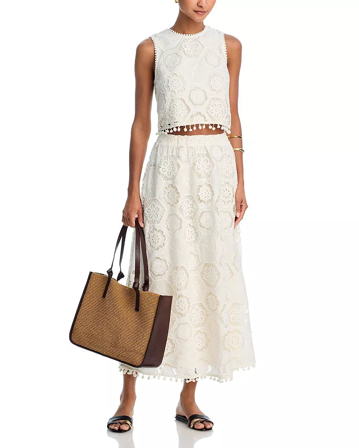 Zahara – Stylisches Zweiteiler-Set mit Top & Rock für Sommer, Freizeit & City-Looks