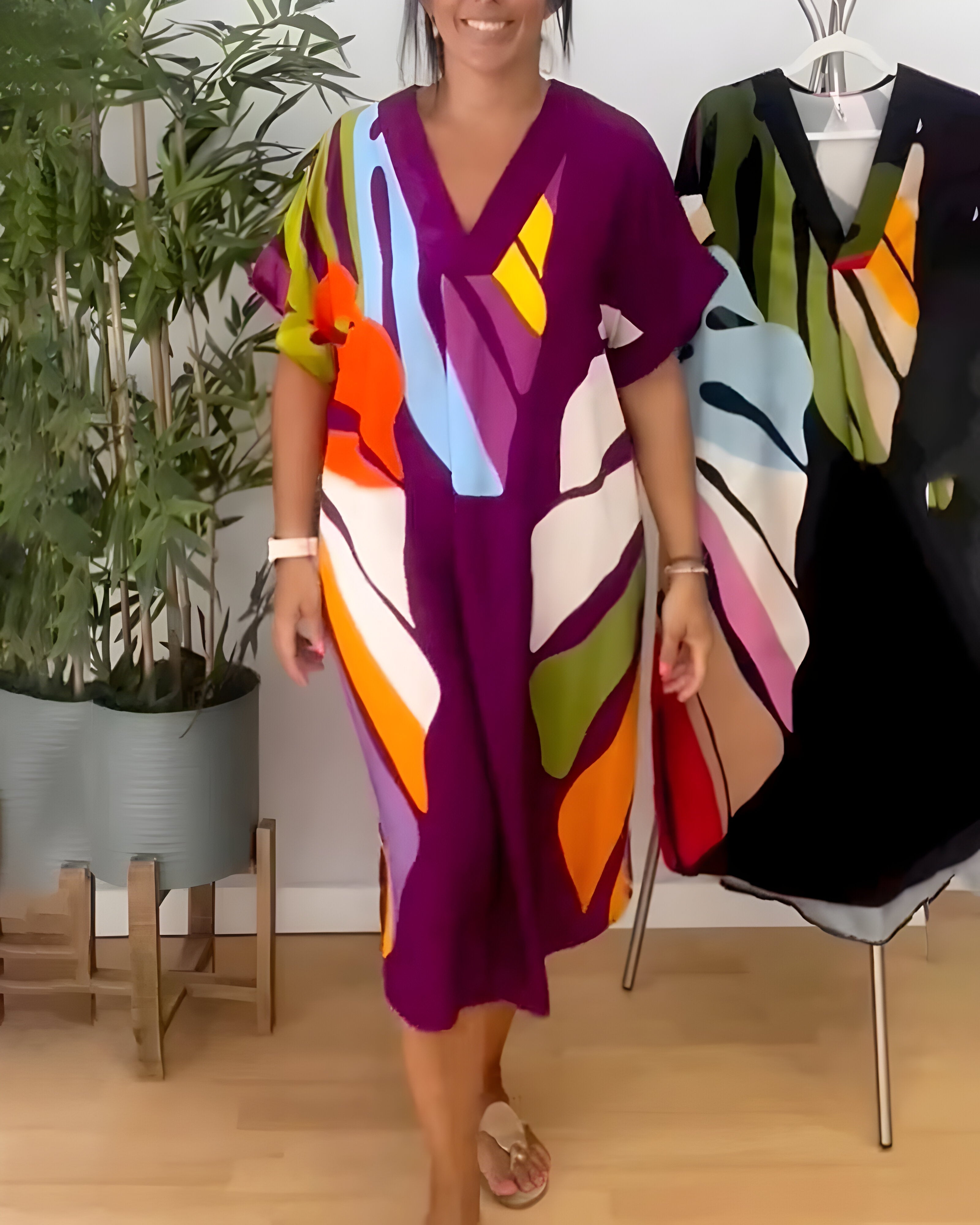Rosa | Elegantes und luftiges Sommerkleid für einen stilvollen Auftritt