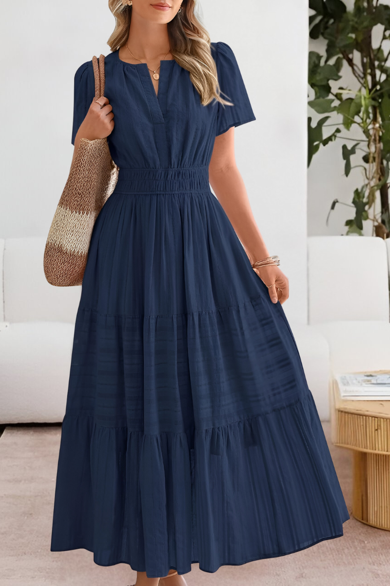 Emma | Elegantes Boho Breeze Sommerkleid für einen stilvollen und entspannten Sommerlook