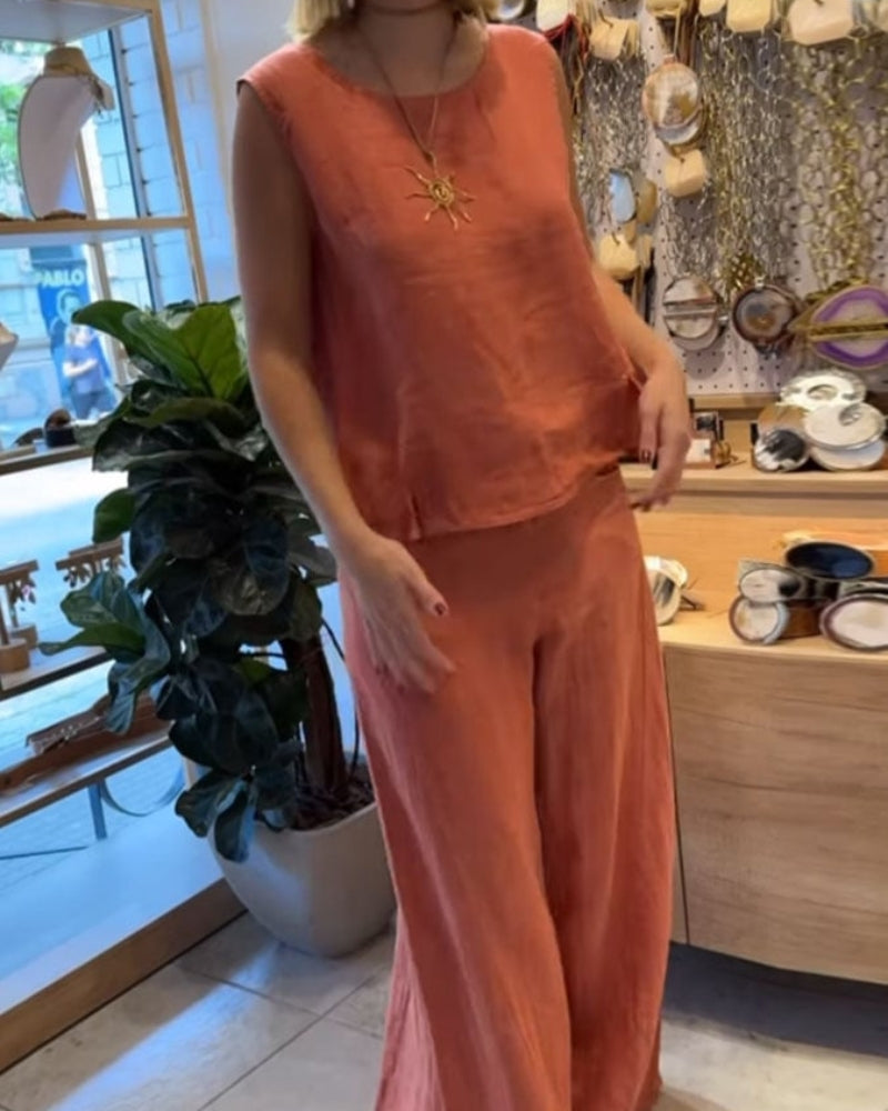 Eden – Zweiteiler im Boho-Tweed-Stil für trendige Layer-Looks & moderne Eleganz