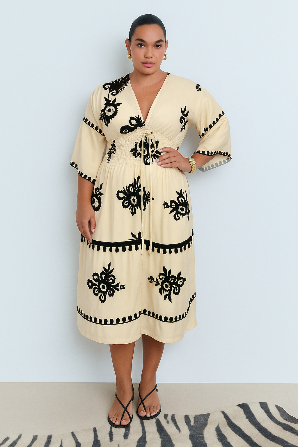 Alira | Atmungsaktives Sommer-Boho-Kleid für einen stilvollen und entspannten Look