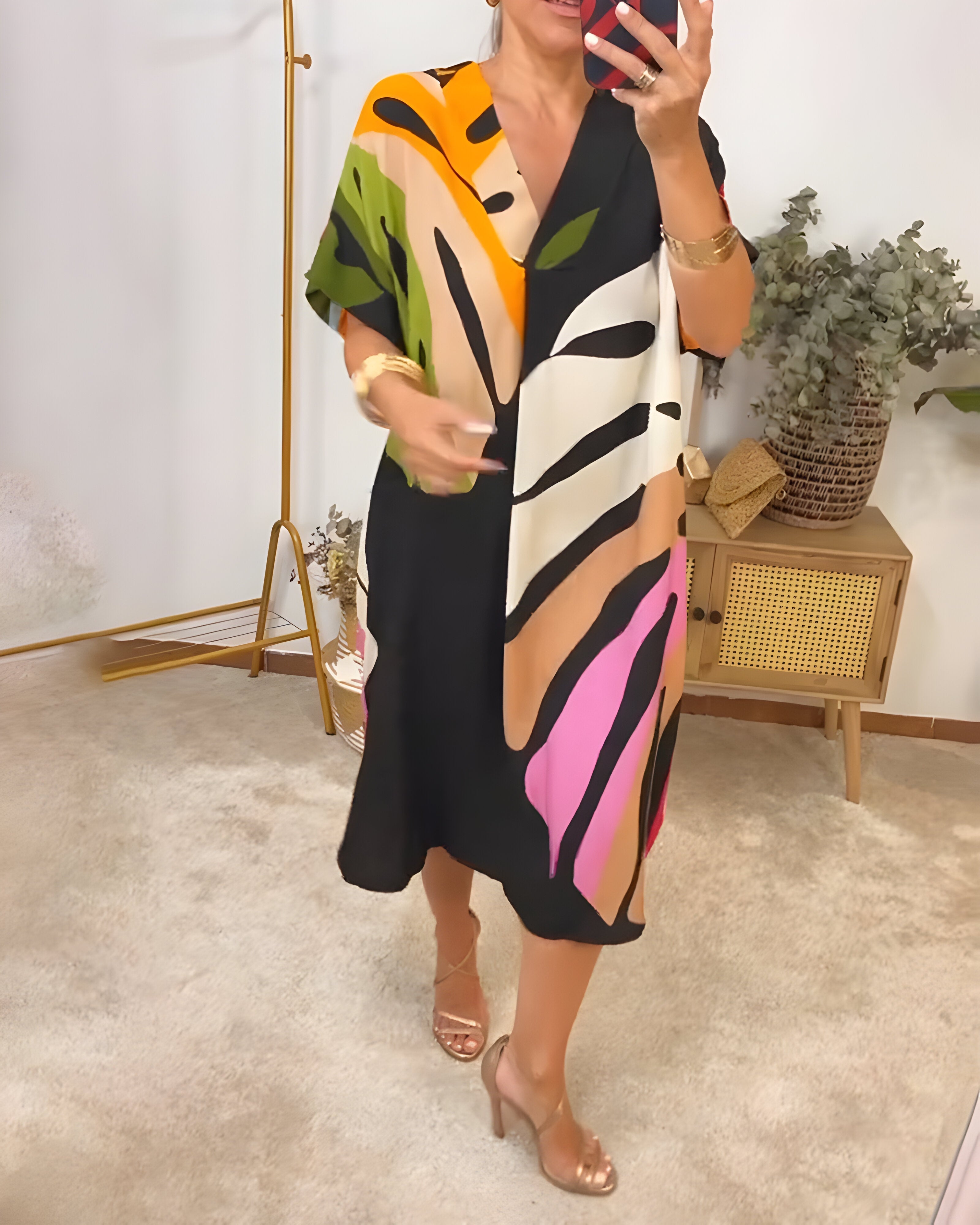 Rosa | Elegantes und luftiges Sommerkleid für einen stilvollen Auftritt