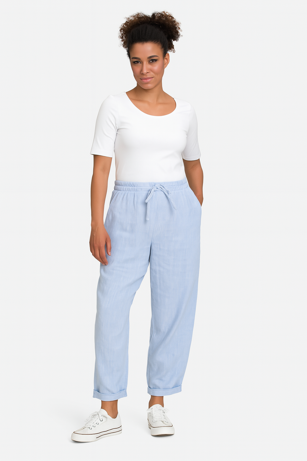 Rive | Luxus Hose aus Baumwolle-Leinen