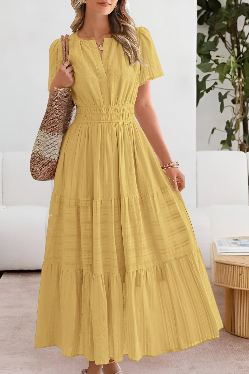 Emma | Elegantes Boho Breeze Sommerkleid für einen stilvollen und entspannten Sommerlook