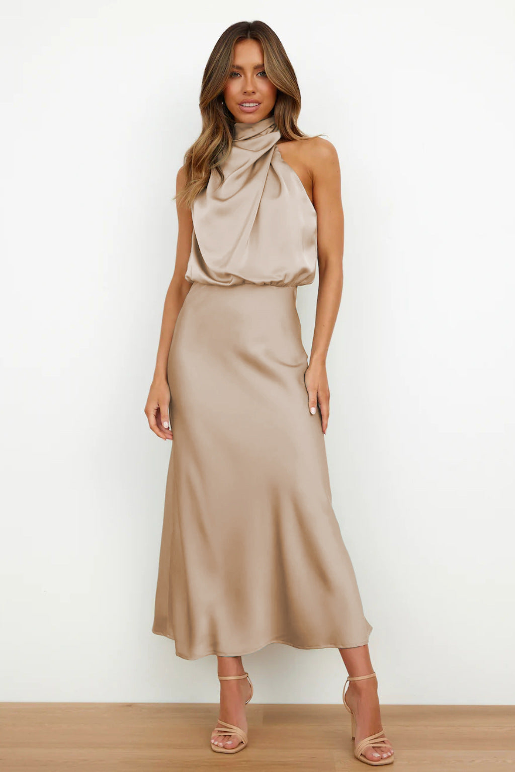 Nomi – Elegantes Amerikanisches Kleid für einen Raffinierten Look