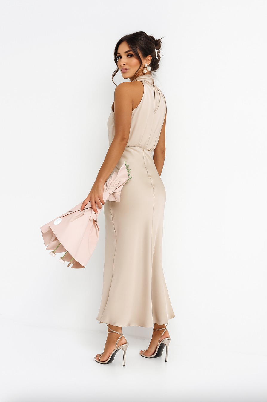 Nomi – Elegantes Amerikanisches Kleid für einen Raffinierten Look