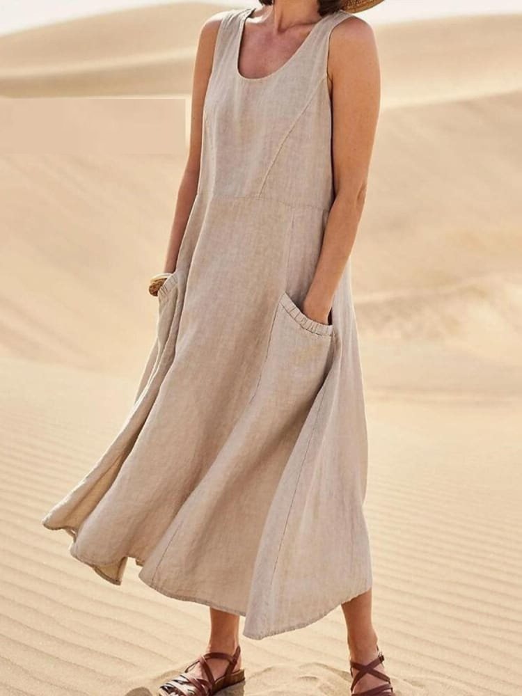 Lana – Elegantes Klassisches Sommerkleid