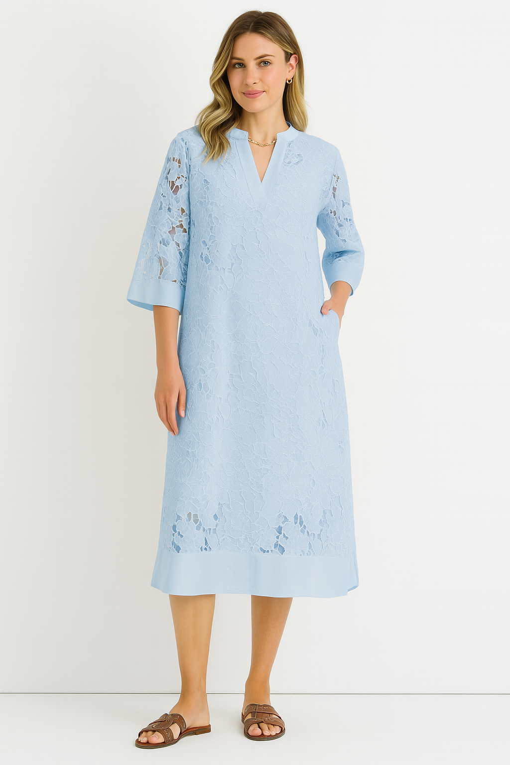 Juliette | Elegantes figurumschmeichelndes Midikleid
