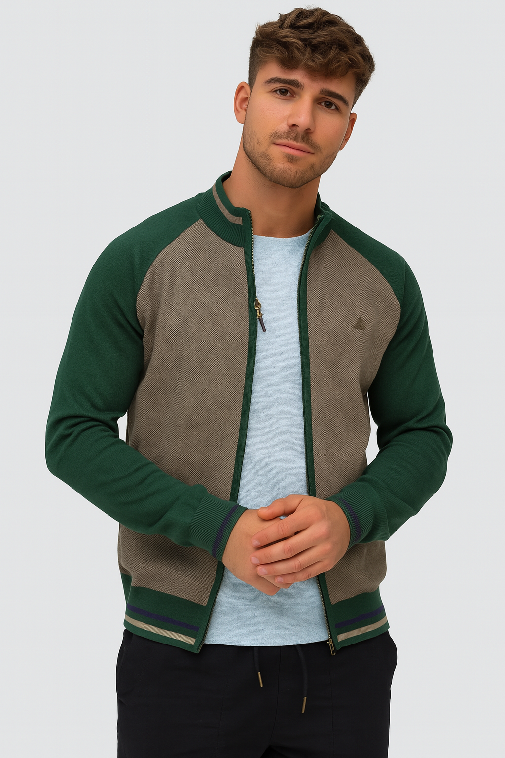 Luxus Rundhals-Sweatshirt für anspruchsvolle Herren Thomas