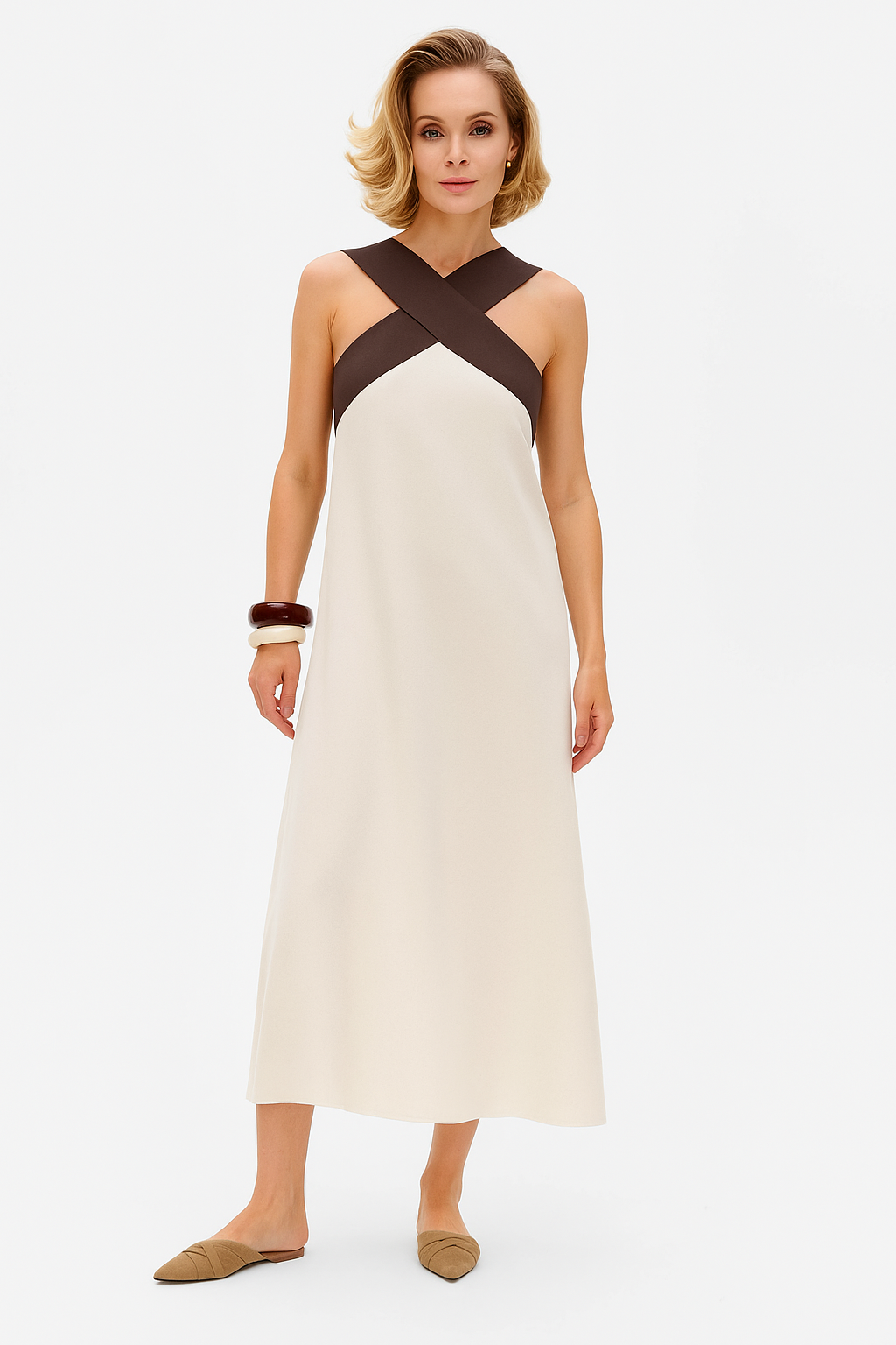 Delphine | Elegantes Wickelkleid für einen anspruchsvollen Look