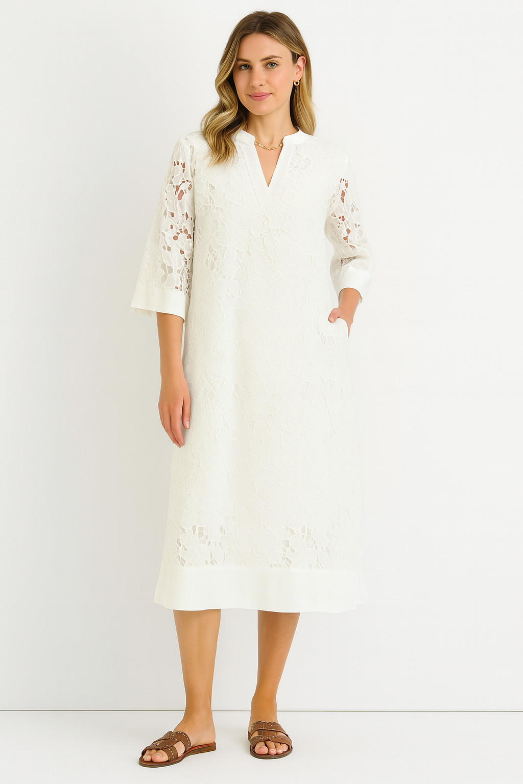 Juliette | Elegantes figurumschmeichelndes Midikleid