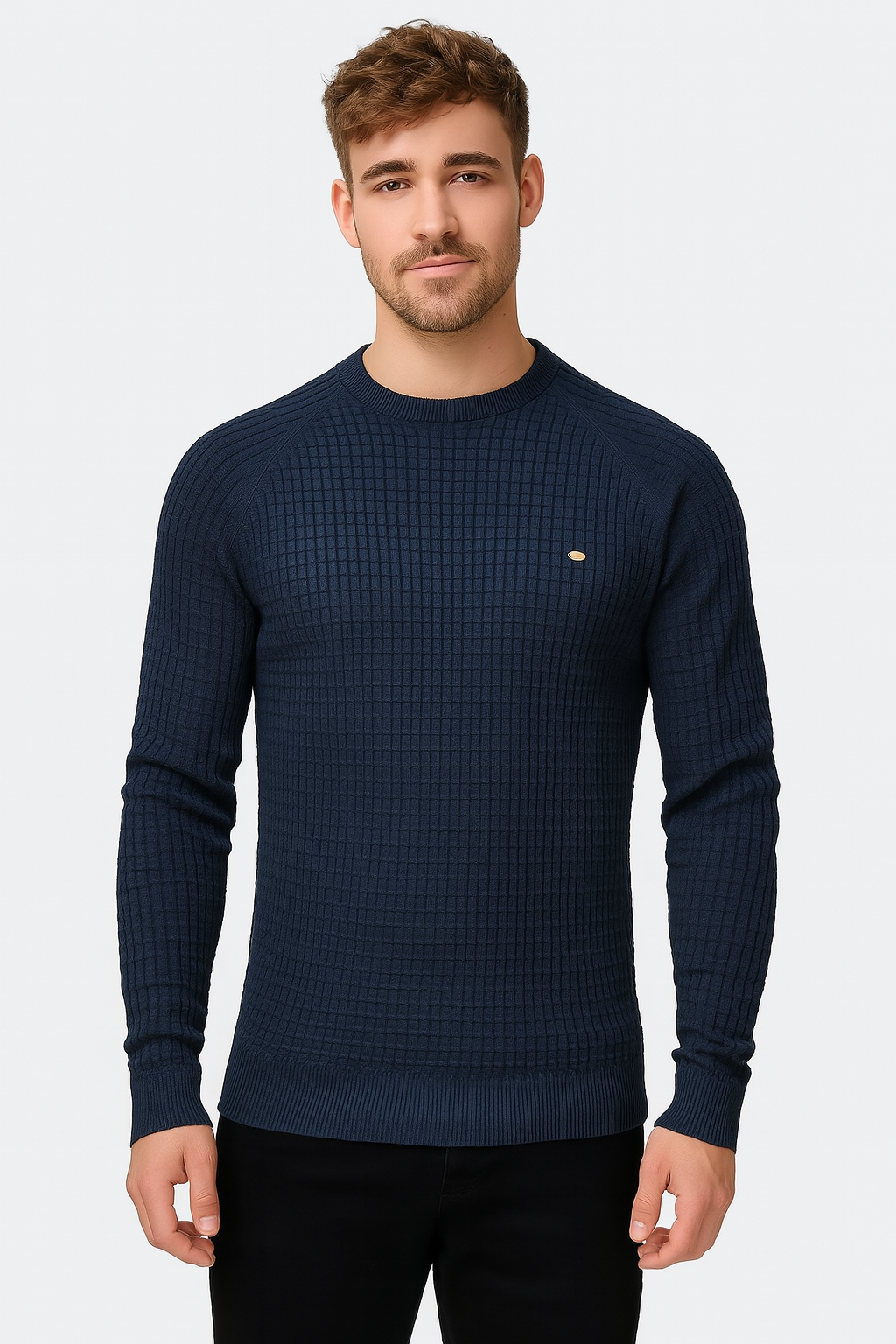 Harold - Eleganter Pullover für Herren Vincent mit schickem Karomuster