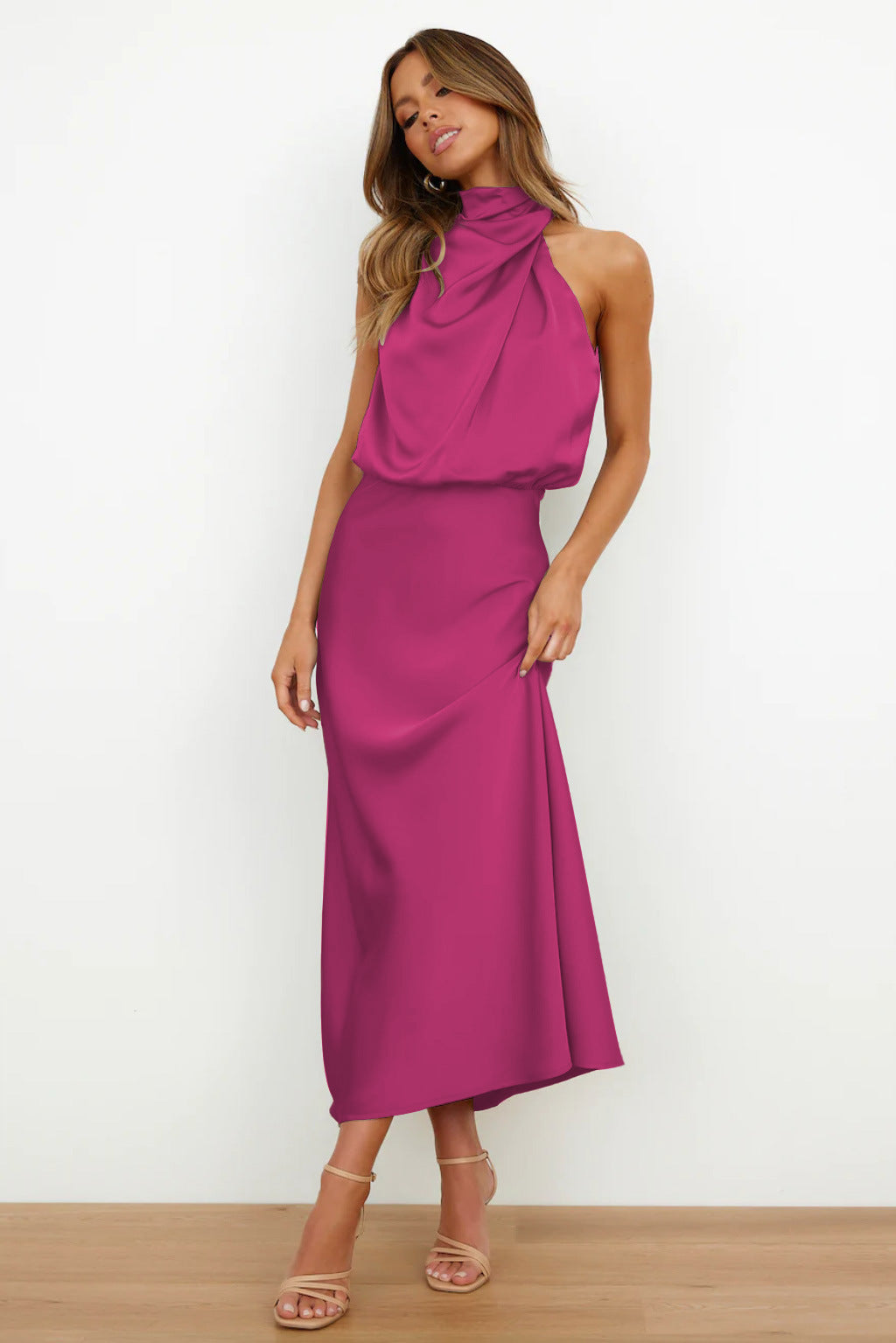 Nomi – Elegantes Amerikanisches Kleid für einen Raffinierten Look