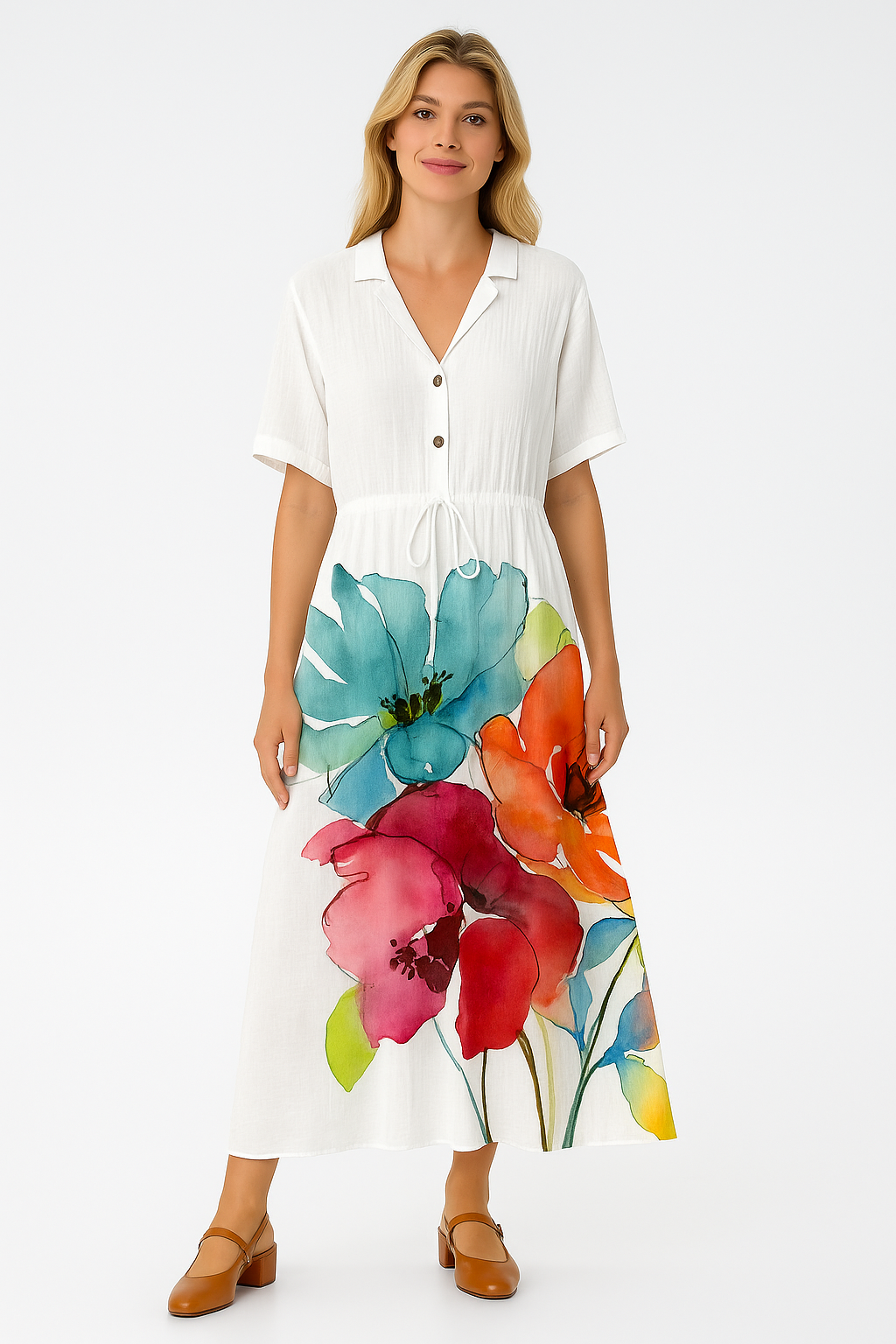 Odessa - Elegantes Bohème Kleid