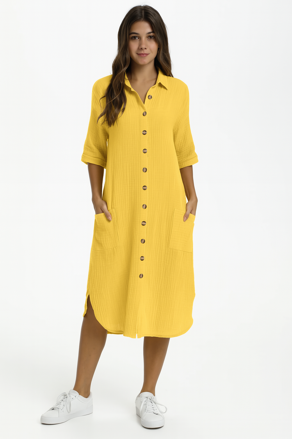 Nadia Sommerkleid - Leichtgewichtig und Bequem mit Zeitloser Eleganz