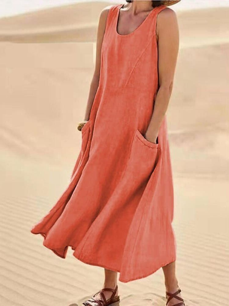 Lana – Elegantes Klassisches Sommerkleid