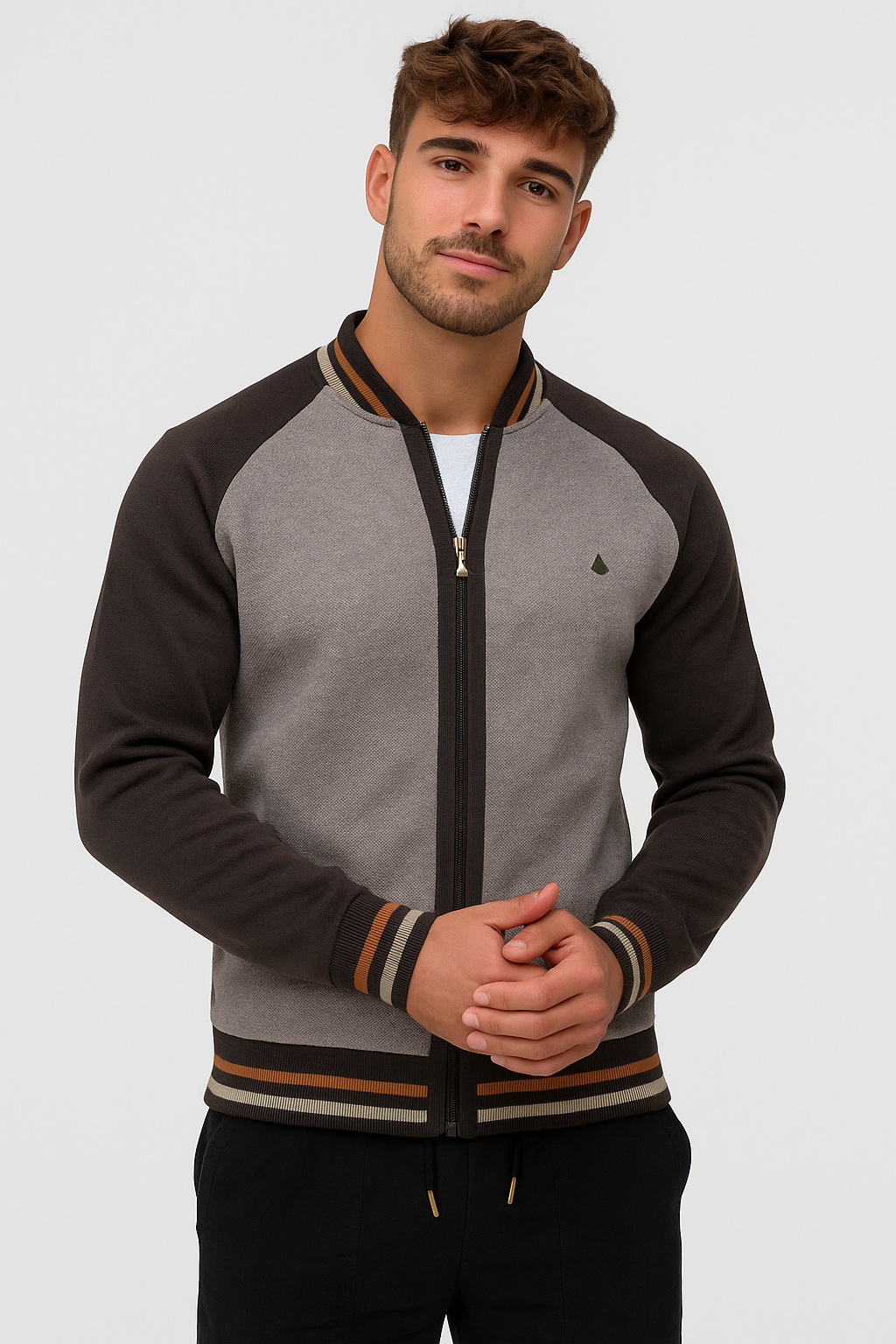 Luxus Rundhals-Sweatshirt für anspruchsvolle Herren Thomas