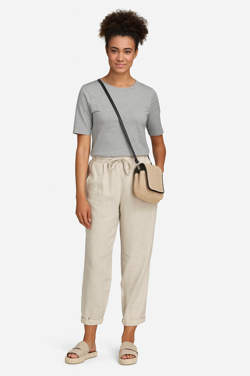 Rive | Luxus Hose aus Baumwolle-Leinen