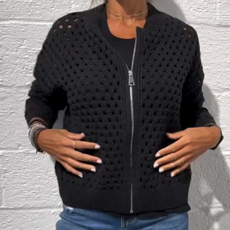 Abigail - Stylische gestrickte Damenjacke