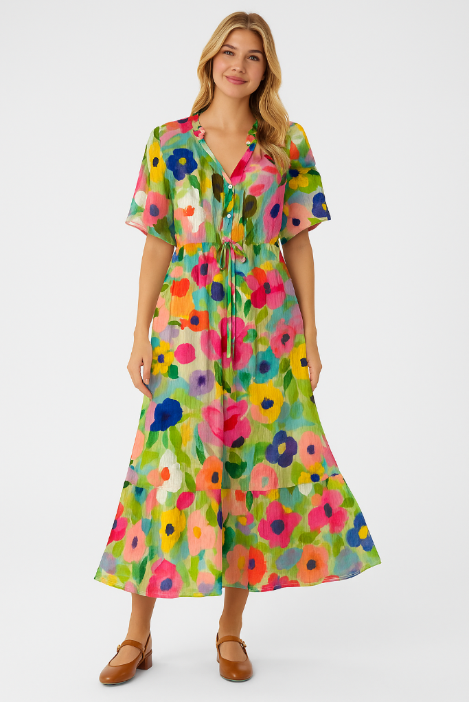Odessa - Elegantes Bohème Kleid
